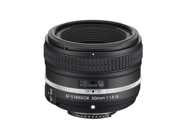 Nikon 50mm f/1.8 G AF-S Retro Normalobjektiv med god lysstyrke 